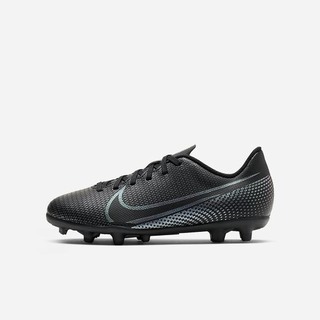 Ghete Fotbal Nike Jr. Mercurial Vapor 13 Club MG Multi-Ground Baieti Negrii | QHBA-64293
